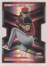 2023 Panini Elite Extra Edition Prime Numbers C Die-Cut 4/9 Dylan Questad 13o2