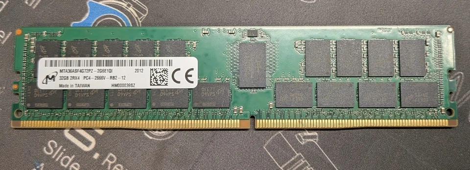 Micron MTA36ASF4G72PZ-2G9 32GB DDR4-2933 Dual Rank x4 Modul