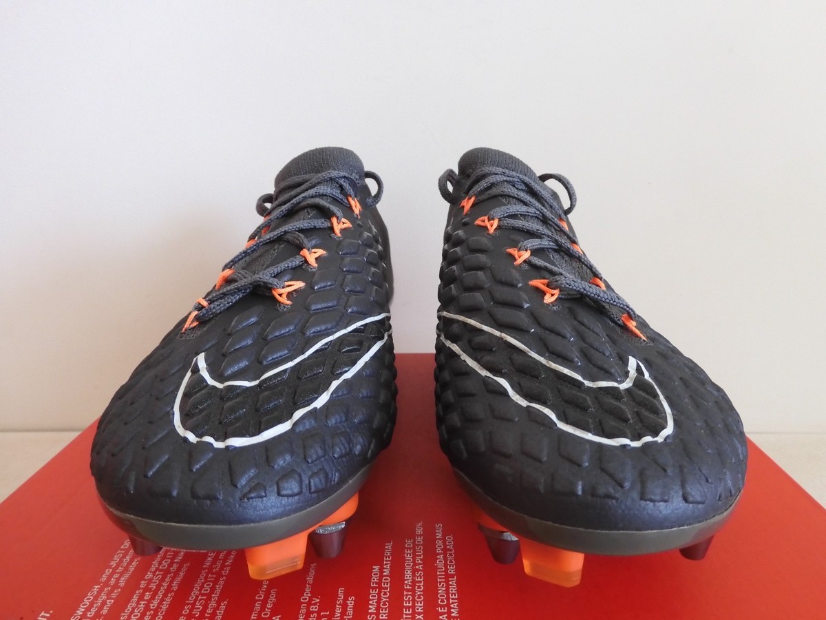 Nike Hypervenom Phantom 3 Elite SG-Pro ACC Grey Total Orange Sz