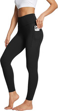 7/8 Workout Athletic Leggings for Women High Waist Soft Yoga Running Petite Ankl