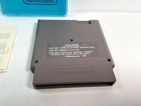 Pipe Dream Nintendo NES Game Cartridge Manual & Blue Case Authentic Tested Works