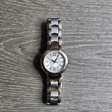 Bulova 98L153 Women's Watch Quartz Silver Rose Gold 27MM 6.25" Two-Tone Gift