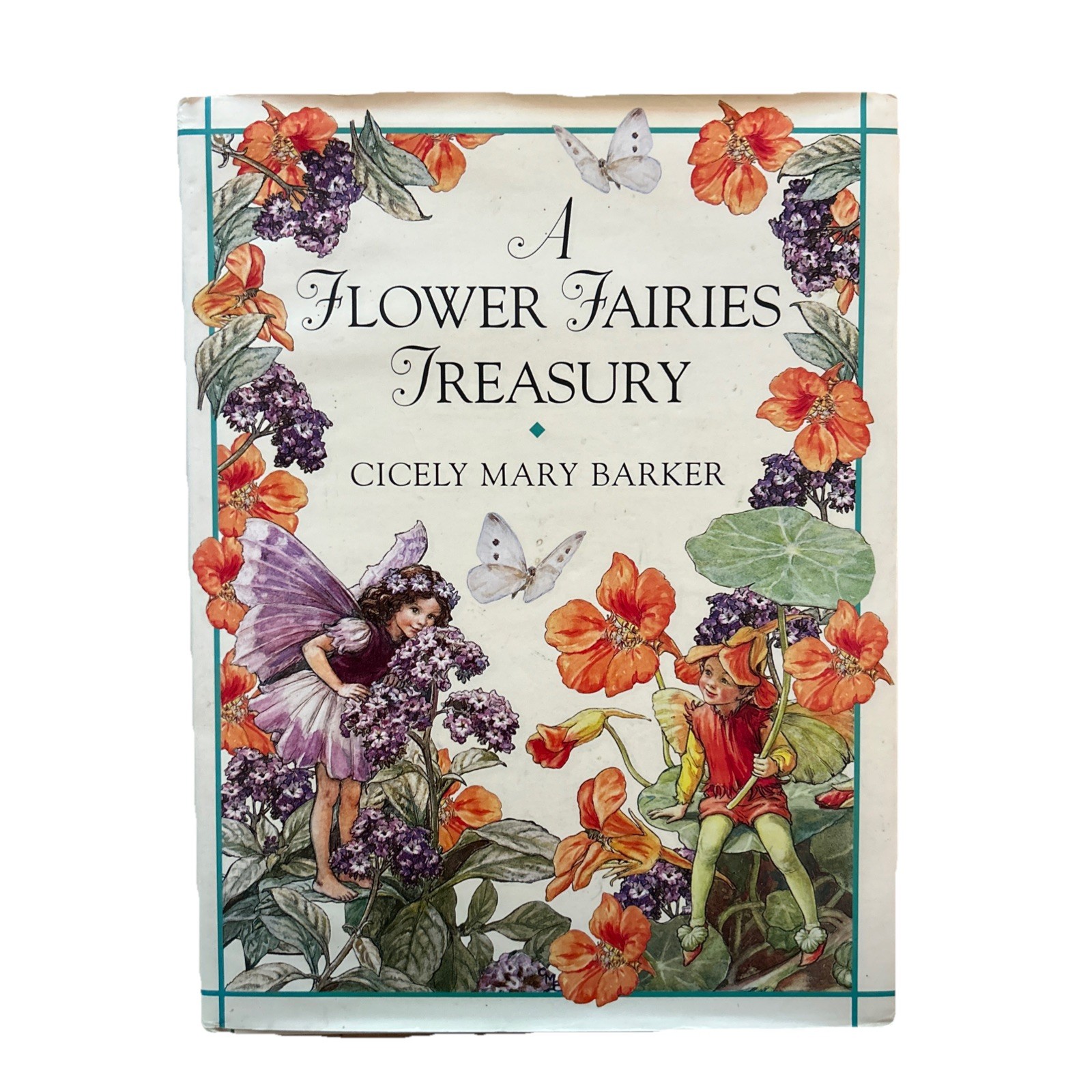 A Flower Fairies Treasury by Cicely Mary Barker [1997 HC DJ VG] Vintage Fae