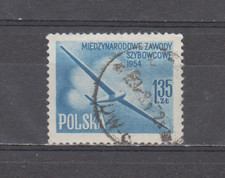 POLAND  :  1954 - USED  - SCOTT # 627  AVIATION