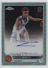 2022 Chrome OTE Overtime Elite Aqua & Red Refractor 70/99 Tyler Smith Auto 7m3
