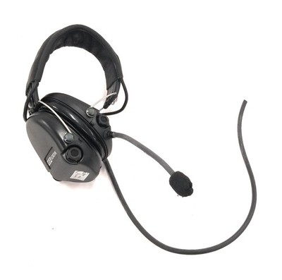 MSA Sordin 75324 Supreme Pro Electronic Hearing Protection Headset Black