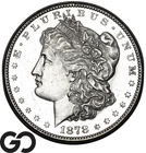 1878 Morgan Silver Dollar Coin, VAM-134, Proof-Like, Brilliant Uncirculated++ PL