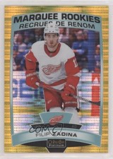 2019-20 O-Pee-Chee Platinum Marquee Rookies Seismic Gold 17/50 Filip Zadina 0lv3