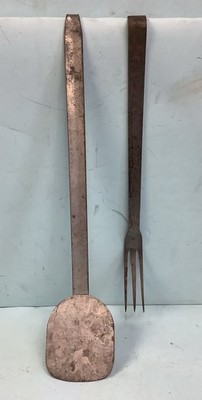 USN Savory Spatula 20 L and Ka-Bar Fork 18 L