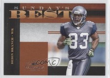 2008 Donruss Classics Sunday's Best 316/1000 Deion Branch #SB-39 0b2