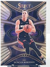 2021-22 Panini Select Duncan Robinson Silver Phenomenon Prizm #21 Heat