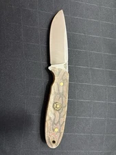 Kam B20 Camping And Hunting Knife - Brand New - N690 Steel