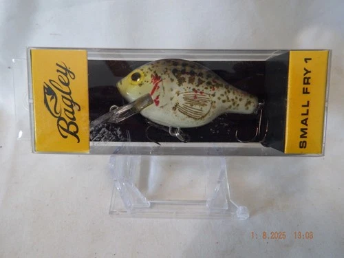 Bagley Balsa Small Fry 1- SF1-WC Fishing Lure-New Old Stock-B572