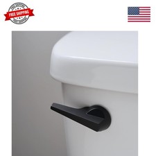 Toilet Handle Replacement Front Mount Metal Flush Lever with Solid Brass Ar...