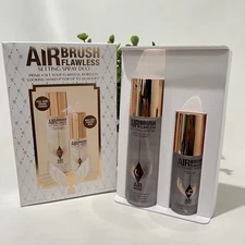 Charlotte Tilbury Air Brush Flawless Setting Spray Duo Full Size & Travel Size