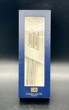 Caran d'Ache Ecridor Retro Rollerball & Fountain Pen Set In Box, w/ Papers. Read