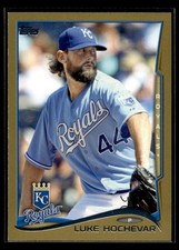 2014 Topps #586 Luke Hochevar Gold #/2014