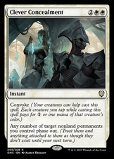 1 x Clever Concealment - Commander: Phyrexia: All Will Be One - NM-Mint - MTG