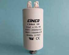 Air Conditioner Motor Run  Running Capacitors 3.5UF 400V 450VAC CBB60A