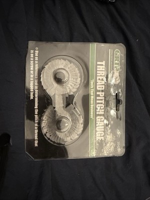 THREAD PITCH GAUGE TOOL – sae & metric threads – machinist hand tools ...