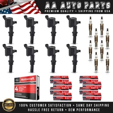 8 Ignition Coil & 8 Motorcraft Spark Plug for 2004-2008 Ford F-150 5.4L V8 FD508