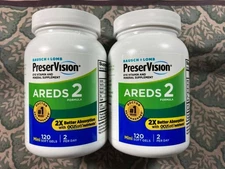 PreserVision Areds 2 240 Soft Gels Total - Exp: 6/2026 & 3/2027