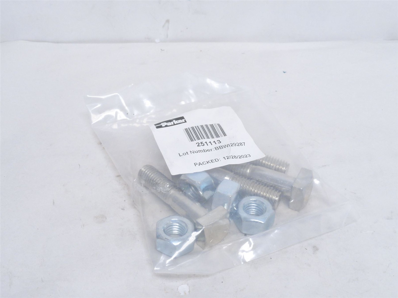 247332 New-No Box; Parker 251113 Flange Bolt Pack; Replaces 201585