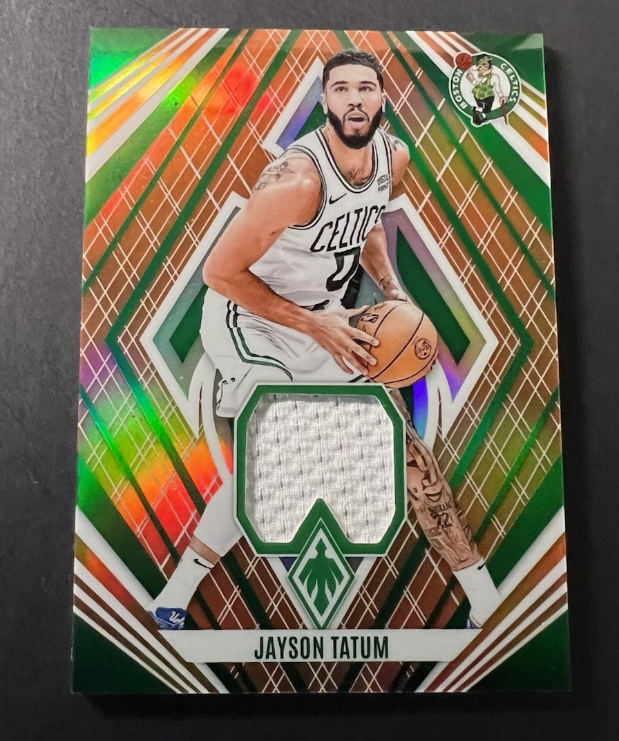 2023-24 Panini Phoenix - Veteran Materials Jayson Tatum #VM