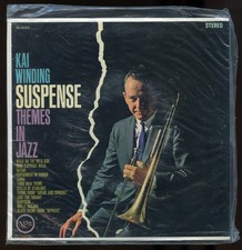 Rare Jazz Jukbox EP & Title Strips- Kai Winding- Suspense Themes In Jazz - Verve
