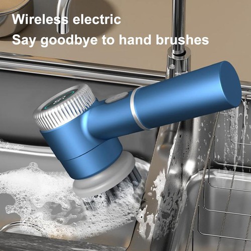 Portable Electric Scrubbers, Electric Cleaning Brush Cordless Scrubber,7642 - Bild 4 von 8