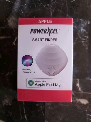 Powerxcel Smart Finder ~ Works with Apple Find My White New In Box FREE SHIPPING