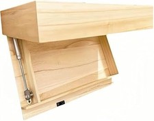 Concealed Gun Floating Shelf with Hidden Draw...