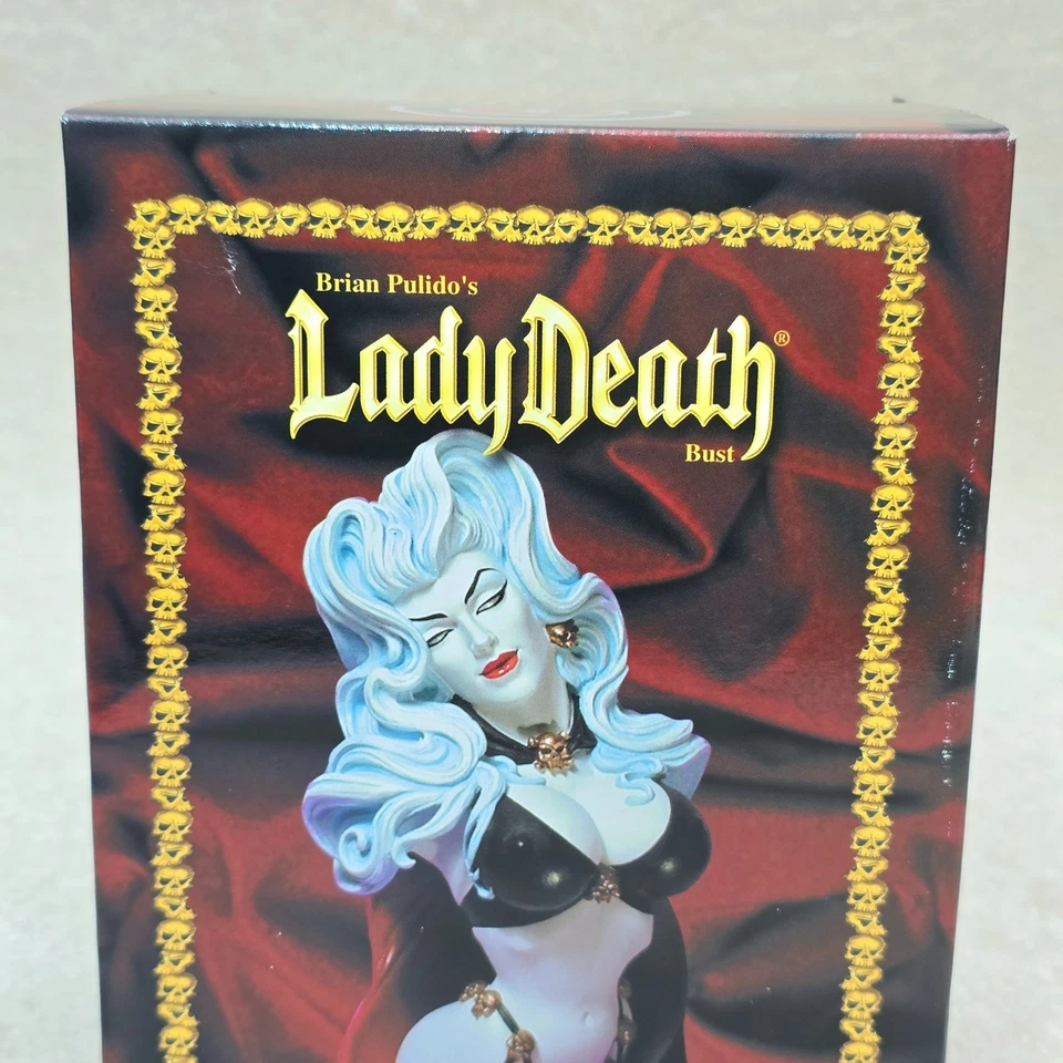 Lady Death 2001 Brian Pulido Mini-Bust Special Ed Limited/300 Chaos! Comics - Image 4 of 4