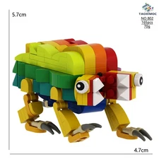 NEW 165PCS Smile Critters Poppi Abyssna Lion Building Blocks Bricks Toy Gift