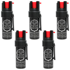 5 Police Magnum pepper spray .50oz POCKET CLIP self defense security protection