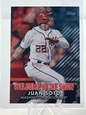 2021 Topps Juan Soto Welcome to the Show