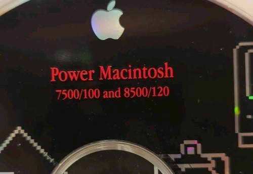Apple Power Macintosh 7500/100, and 8500/120 Install/Restoration CD - 第 3/4 張圖片