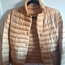 Moncler Damen Daunenjacke kurz gesteppt beige...