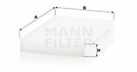 Mann-Filter CU 2940 Filter, Cabin Luft FüR CitroëN, CitroëN (Df-Psa), DS