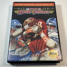 Super High Impact (Sega Genesis, 1992) CIB Complete With Manual Tested & Works