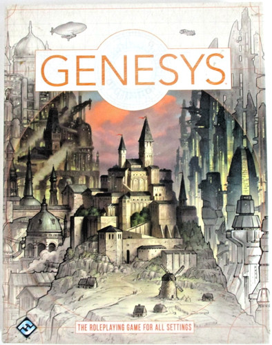 GENESYS Roleplaying Game Core RPG Book EXCELLENT!!