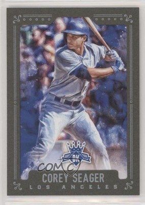 2017 Diamond Kings Variation Green Framed Corey Seager (Pre-Swing Stance) 2e7