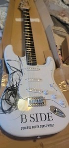 RARE ELECTRIC NEW NORTH COAST WINE B SIDE SILVERTONE GUITAR CALIFORNIA RARE