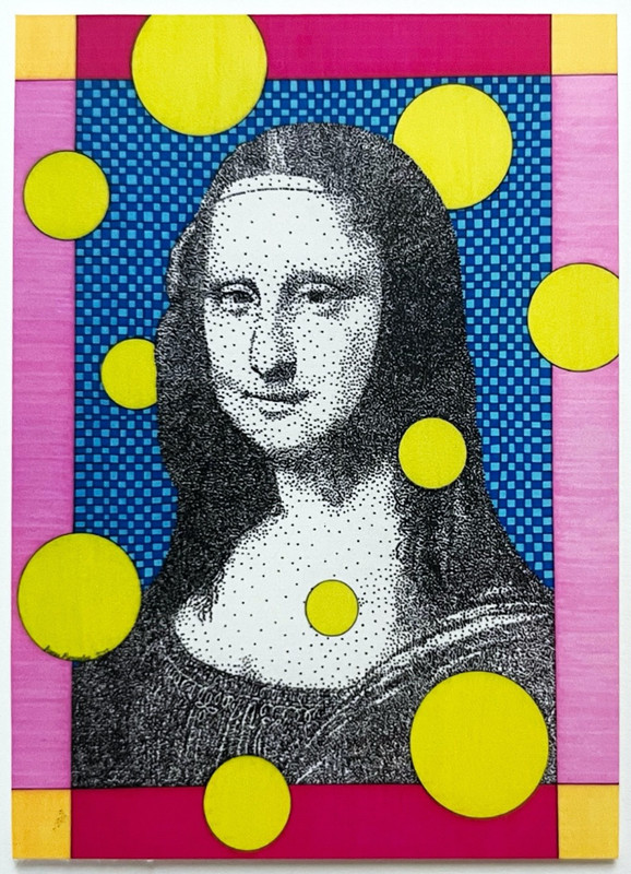 ACEO Mona Lisa ~Tiny Art Print~ Artisticle by Aimee Alexander 