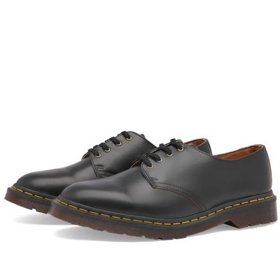 Dr. Martens Smiths Schuh Vintage Glatt Schwarz