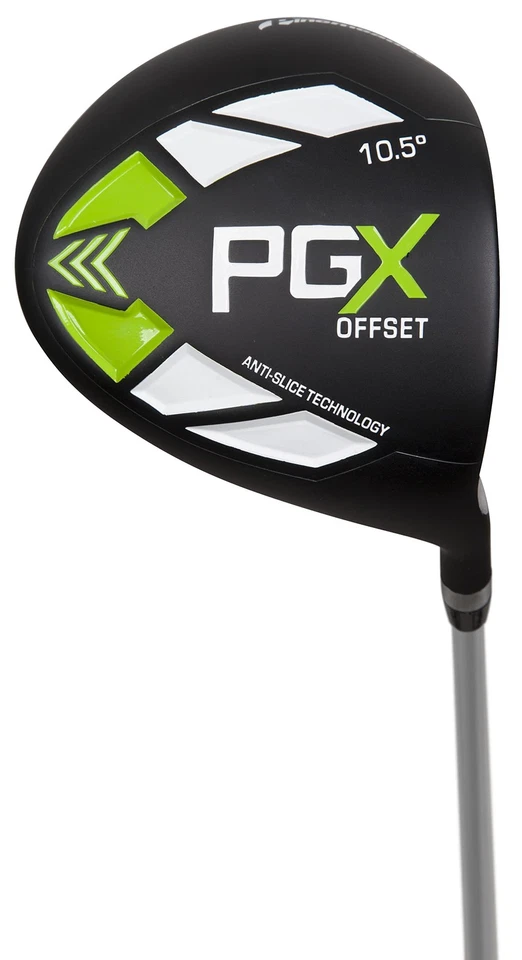 PGX Offset Driver (Ladies, Right Hand, Graphite, Ladies Flex) Black/Green/White - Image 2 of 4