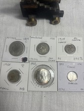 1966 L.500 TONER SILVER LOT 1809 AUSTRIA 20 1892 3 PENCE 1918 50  CENTIMES 1935