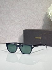 Tom Ford Penn-02 Sunglasses TF1362 01N Black/Green 43-16-145mm With Case New