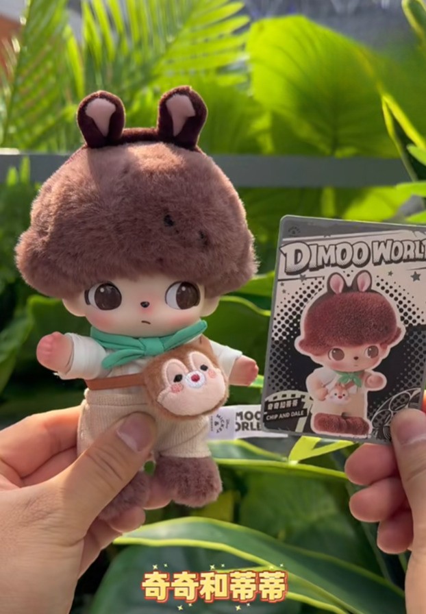 DIMOO WORLD x ディズニー CHIP AND DALE ぬいぐるみ DIMOO x Disney Series Chip and Dale's Dream – TOYSEZ