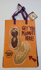 Trader Joe’s  - PEANUT BAG  - Reusable Shopping Bag  - New with tag